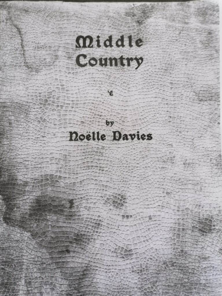 Cover of Middle Country - picture courtesy of Helga Mullins.